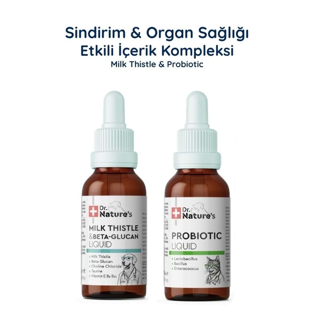 Köpek Milk Thistle + Probiyotik Seti – Sindirim ve Karaciğer Destek Paketi