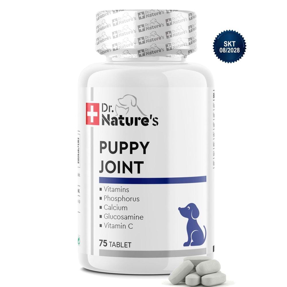 Yavru Köpek Eklem Destekleyici 75 Tablet – Puppy Joint Günlük Eklem Desteği