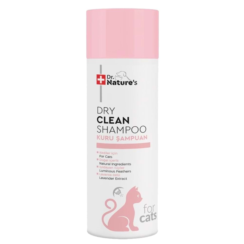 Kedi Kuru Şampuan 100 gr – Su Kullanılmadan Temizlik Sağlayan Tüy Bakım Tozu