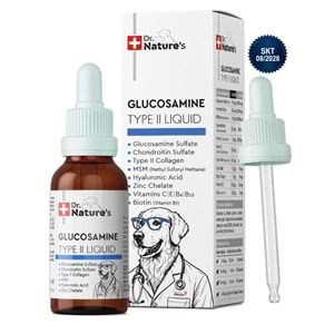 Köpek Eklem Damlası 50 ml – Sıvı Glukozamin, Kondroitin ve MSM Hareket Desteği