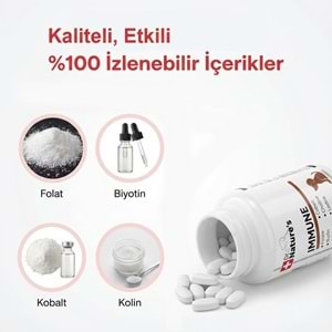 Köpek Multivitamin Immune 75 Tablet – Günlük Bağışıklık ve Vitamin Desteği