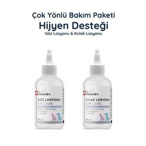 Kedi ve Köpek Göz & Kulak Temizleme Solüsyonu – Göz Çevresi ve Kulak Bakım Damlası