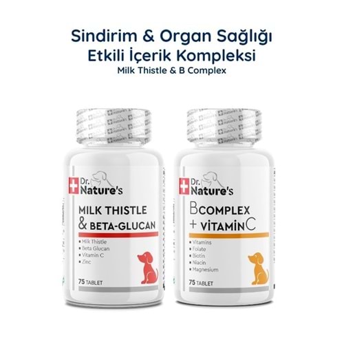 Köpek Milk Thistle + B Complex Seti – Karaciğer ve Enerji Destek Paketi