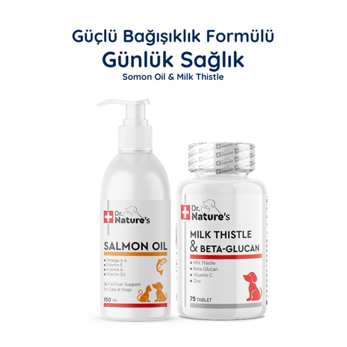 Parlak Tüy + Metabolizma Destek Paketi (Omega + Milk Thistle)