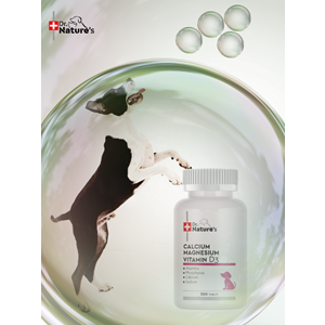 Köpek Kalsiyum Tablet 300 Tablet – Kemik ve Diş Gelişimi Destekleyici D3 & Magnezyum